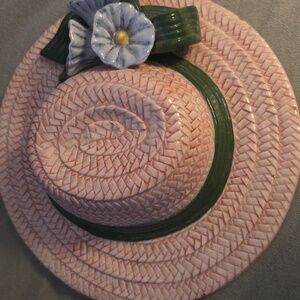 Collezione Italiano Seymour Mann Ceramic Wall Decor Hat